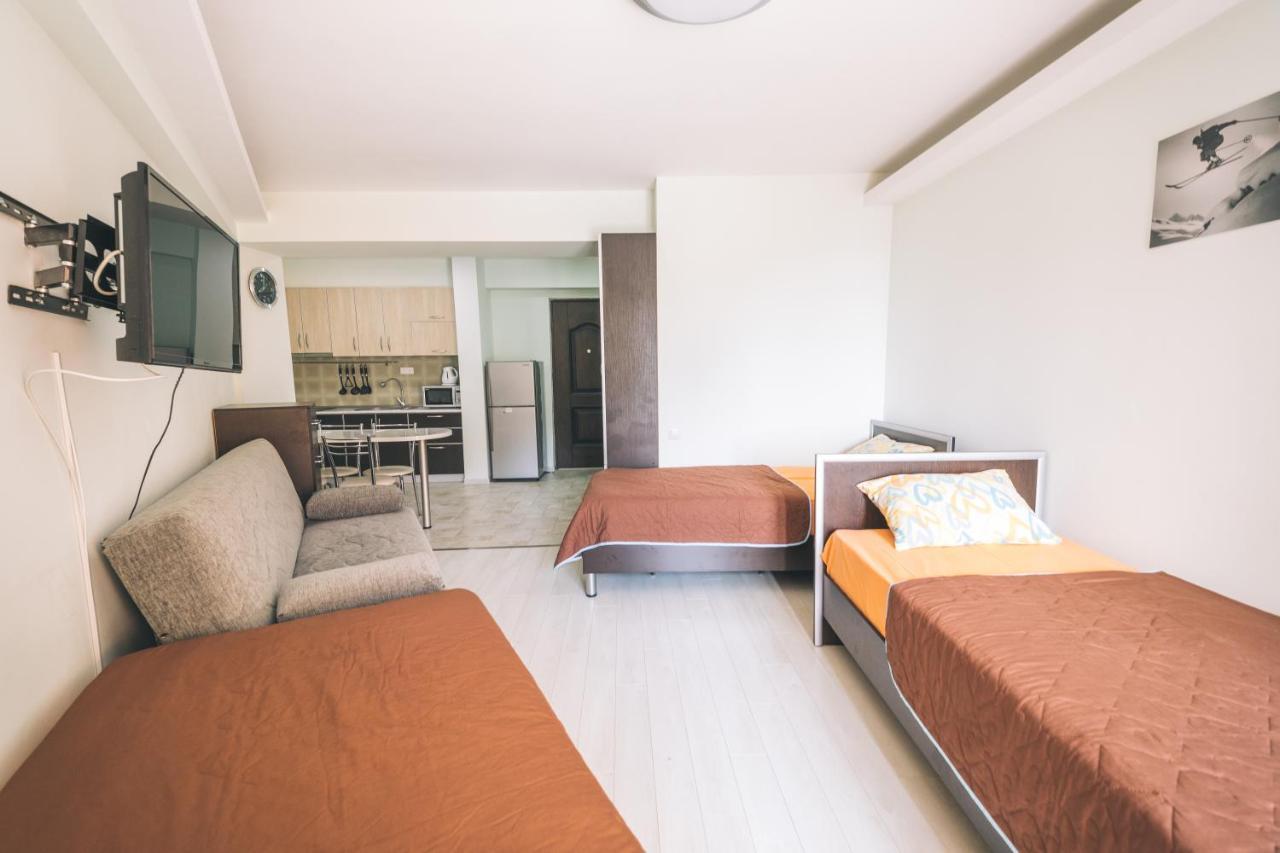Gudauri Palace Apartments In New กูเดาริ ภายนอก รูปภาพ
